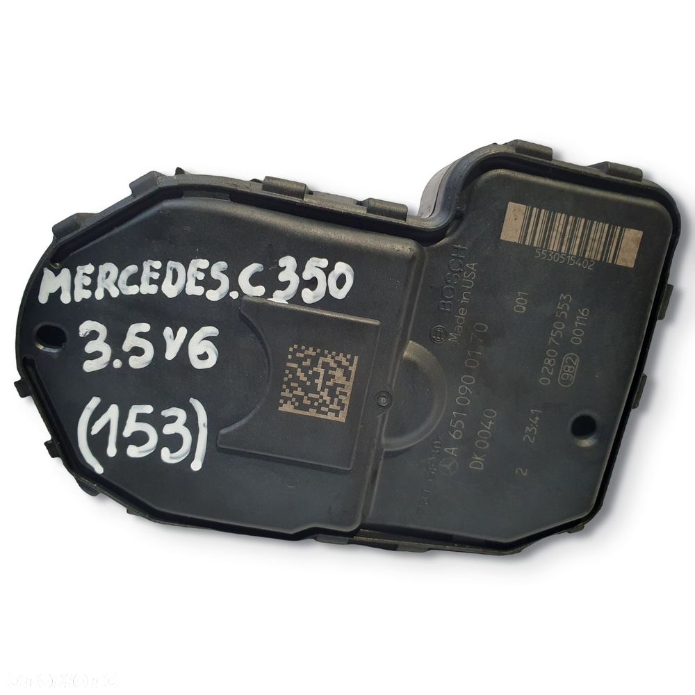 PRZEPUSTNICA Mercedes W204 2.2 CDI A6510900170 0280750553 - 2