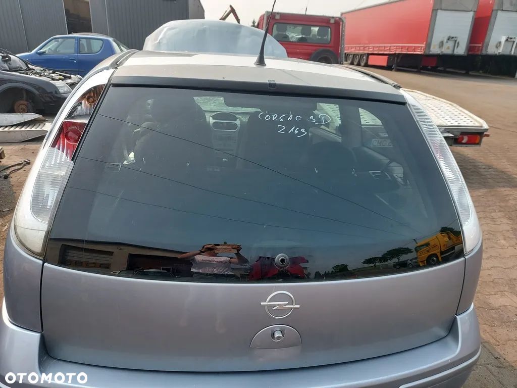 Klapa bagażnika Opel Corsa C 3D Z163 - 1