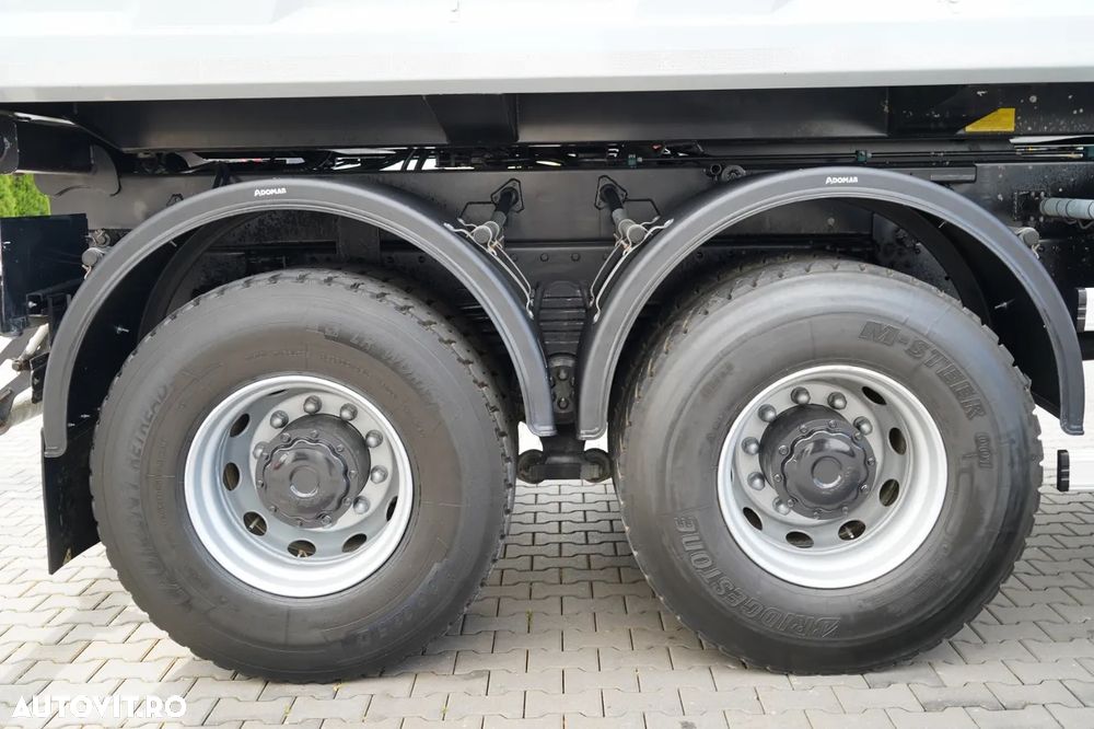 MAN TGS 33.360 / 6x4 / BASCULĂ + HDS HMF 1820 K-RC / extensie 10m / HIDRODECKER / GRAPPER / NAVI / MANUAL / IMPORTAT - - 22