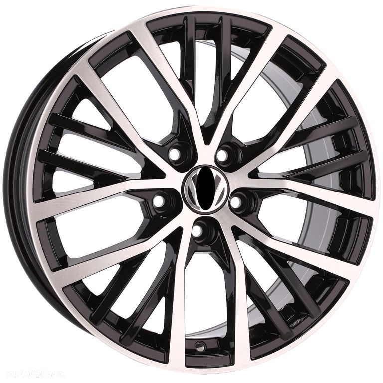4x Felgi 17 m.in. do VW Tiguan Allspace Touran II Golf VI VII Viii - BK952 - 7