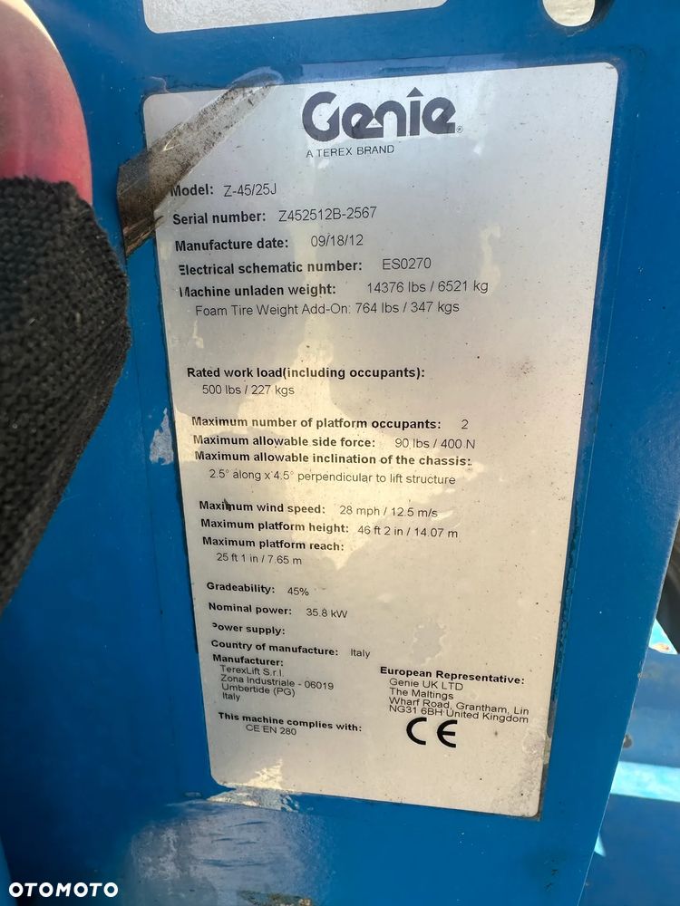 Genie Z 45/25 J - 12