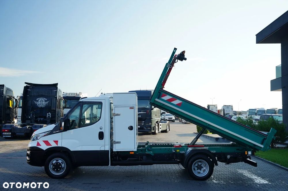 Iveco DAILY 35-150 / WYWROTKA TYLNOZSYPOWA STALOWA / WCIĄGARKA / BLIŹNIAK / MANUAL / SPROWADZONY / EURO 6 - 4