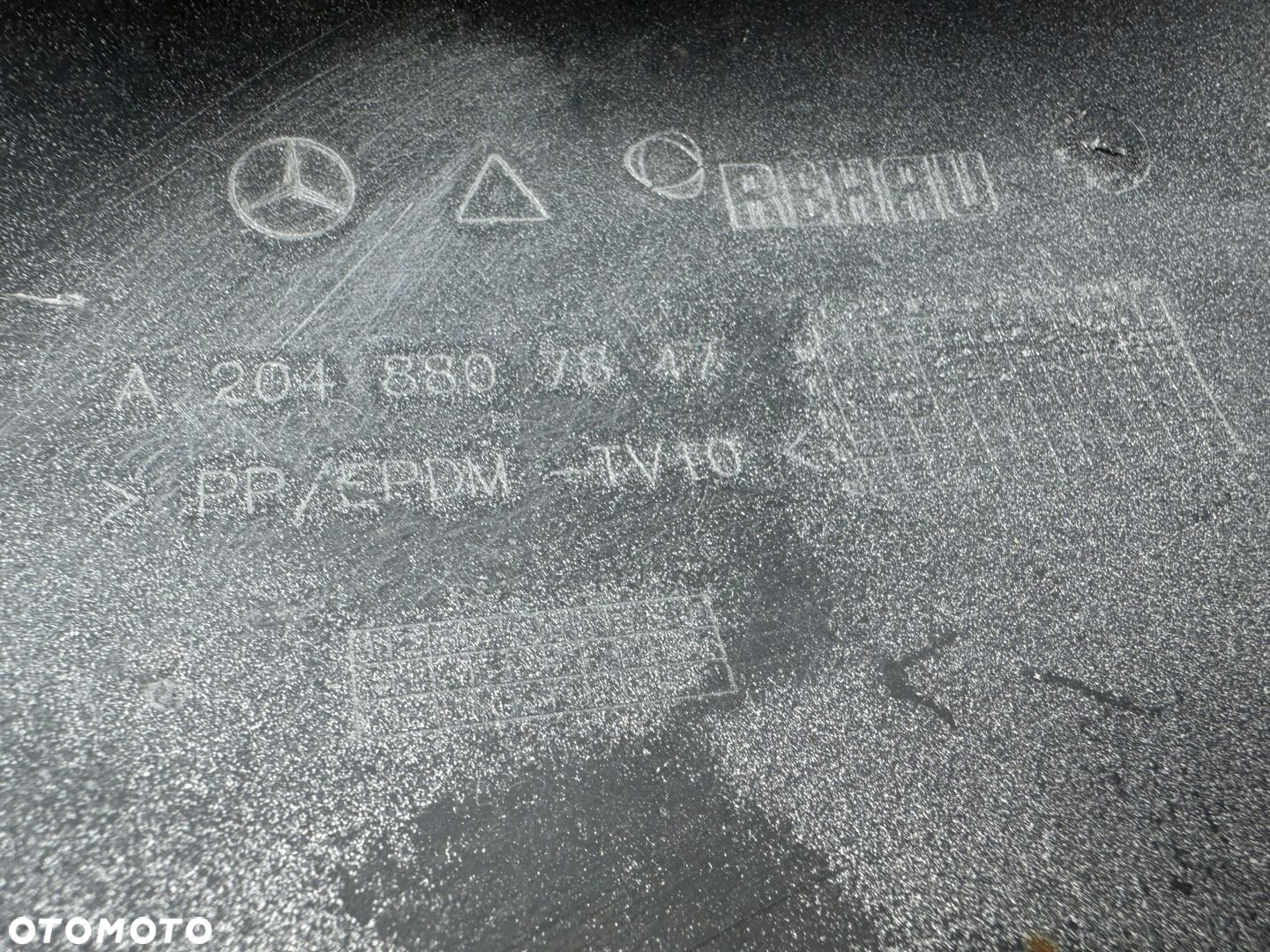 Zderzak Przód MERCEDES C KLASA W204 204 AMG LIFT PDC ORYGINAŁ NIE KLEJONY - 16