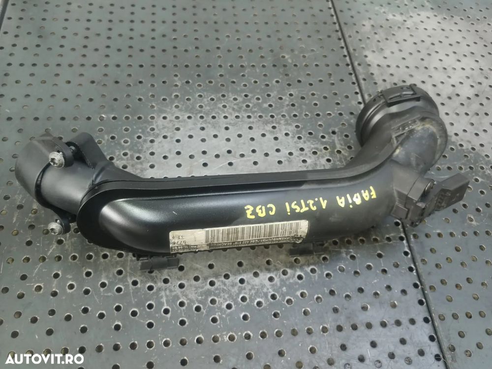 tubulatura intercooler 1.2 tsi cbz skoda fabia 2  03f145673f - 1