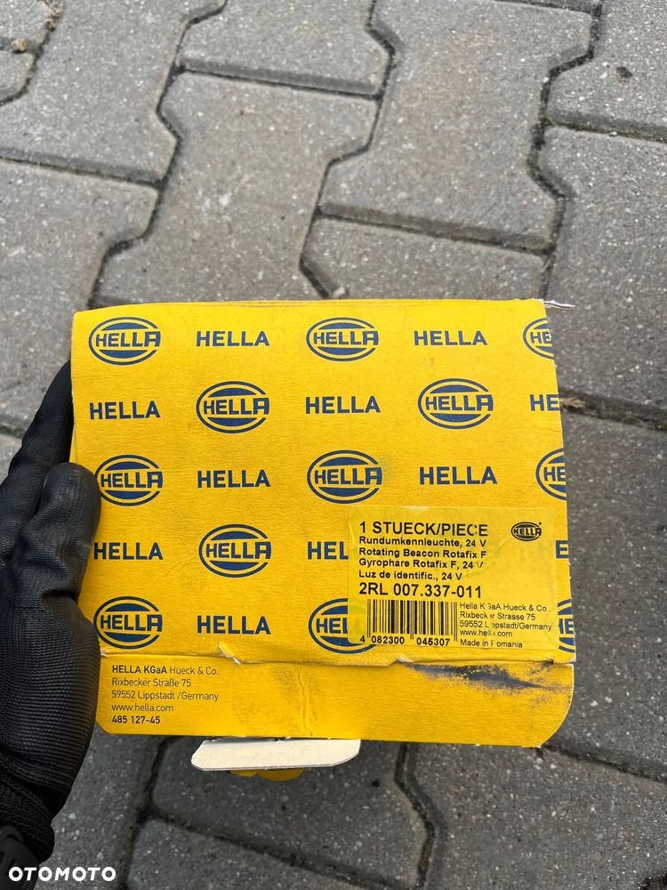 NOWA Lampa ostrzegawcza Hella kogut - 4