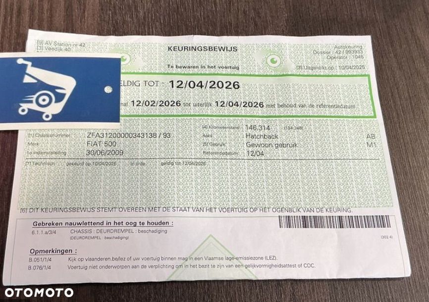 Fiat 500 1.2 Dualogic Lounge - 13