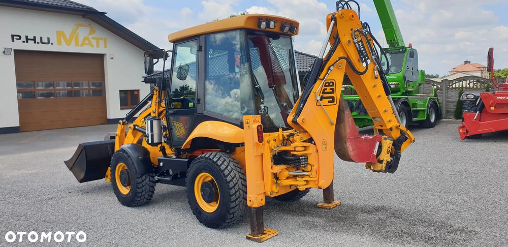 JCB 2CX tylko 2835mtg! z ROTOTILT / 3 łyżki /widły/centralne smarowanie/klimatyzacja / STAN IDEALNY !! - 7