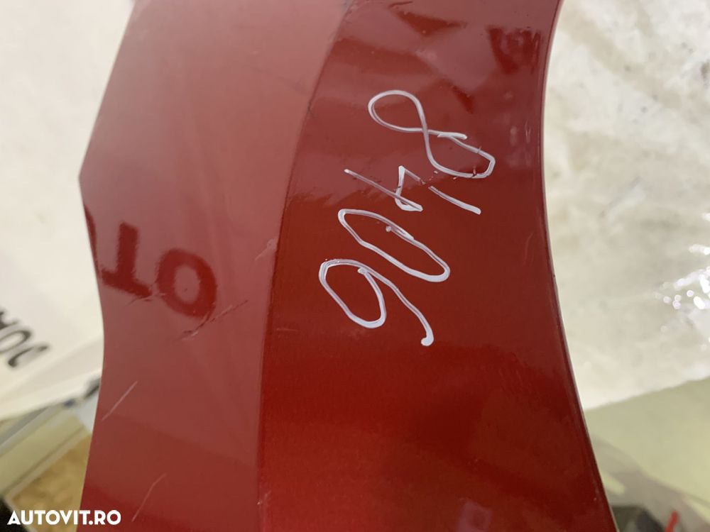 Bara fata VW Golf 8 VIII, 2020, 2021, 2022, 2023, 2024, cod origine OE 5H0807221J, cu gauri pentru senzori de parcare (6). - 11