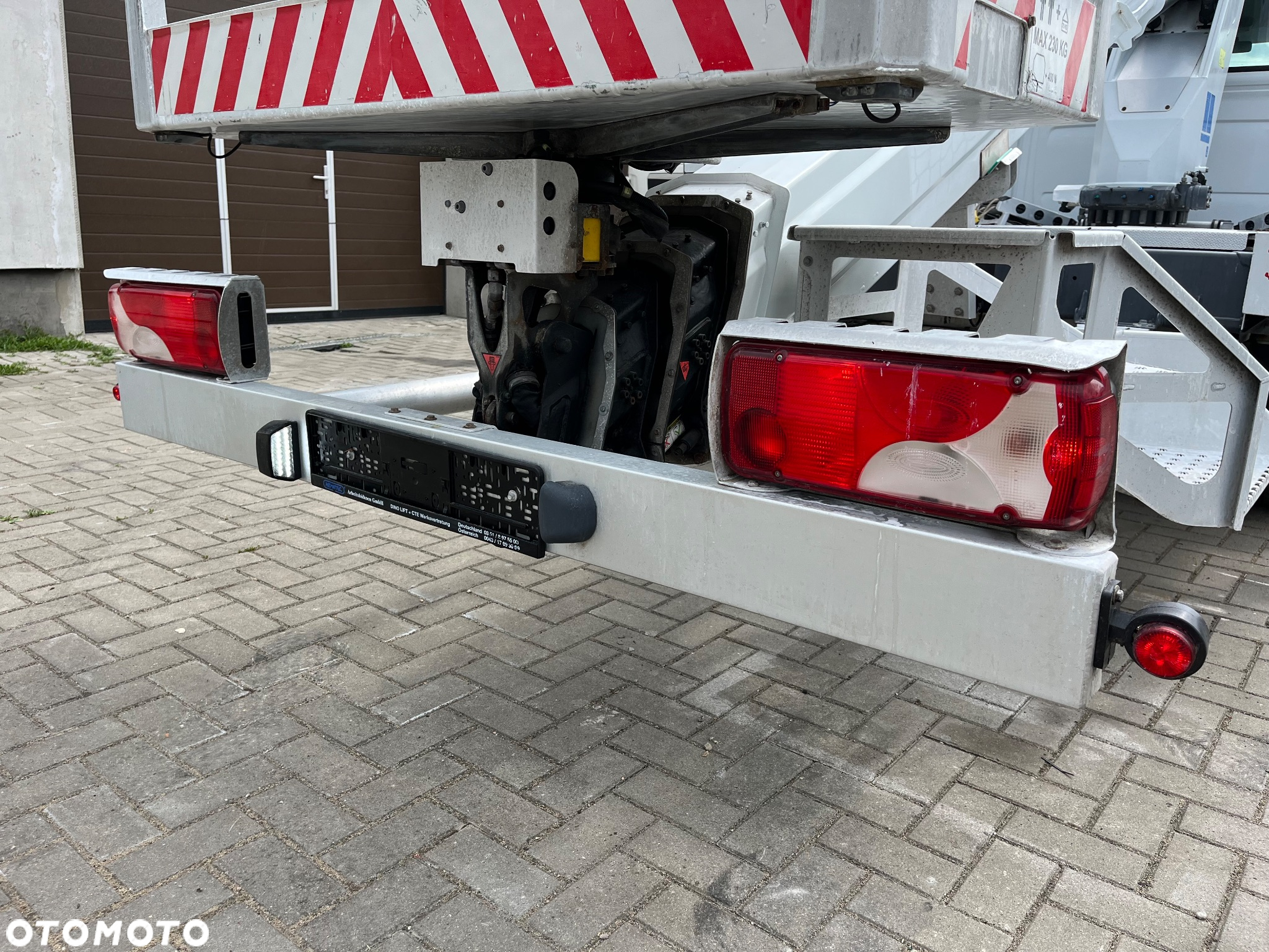 Mercedes-Benz Podnośnik Koszowy Zwyżka Dino 230VT 23 metry 15 metrów bok Mega zasięgi!! Jak Ruthmann Wumag Gsr Sterowanie z Pilota !! - 6