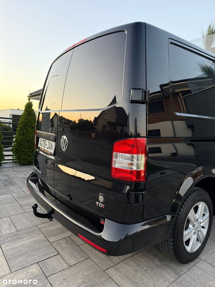 Volkswagen TRANSPORTER T5 L2H1 LIFT Długi Klima Elektryka Navi Tempomat Furgon 3os. 2xPdc Hak - 34