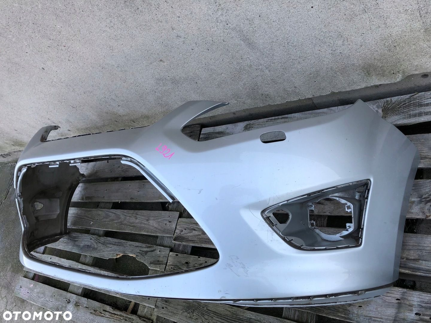 ZDERZAK PRZÓD PRZEDNI FORD C-MAX MK2 II 2 2010- AM51-R17K757-A ORYGINA CAŁY - 3