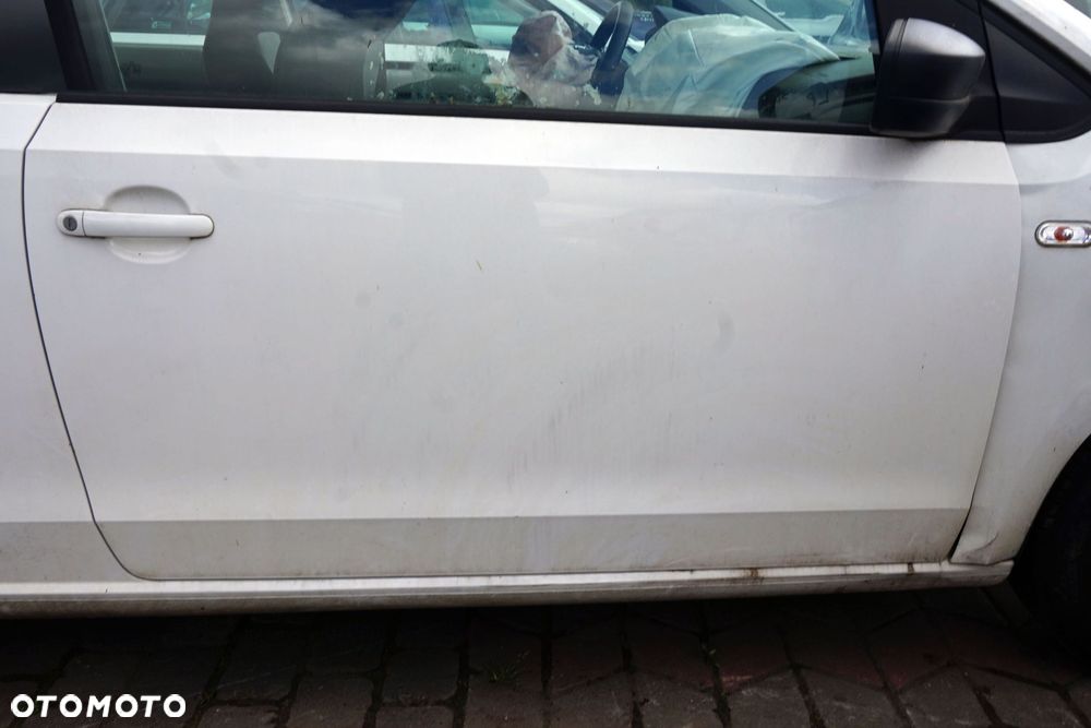 DRZWI PRZEDNIE PRAWE CITIGO NF1 3D HB LB9A 1S3831056B BIAŁY SKODA 2011-2019 - 3