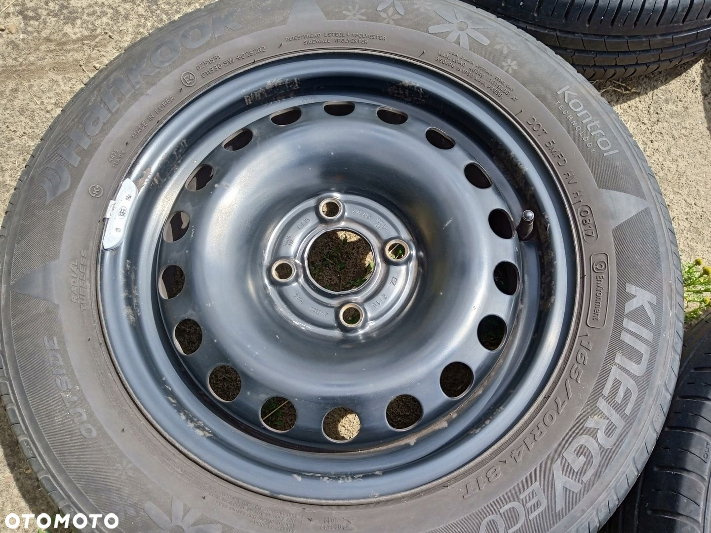 felgi stalowe 4x100 VW UP Seat Mii Skoda Citigo opony lato - 3
