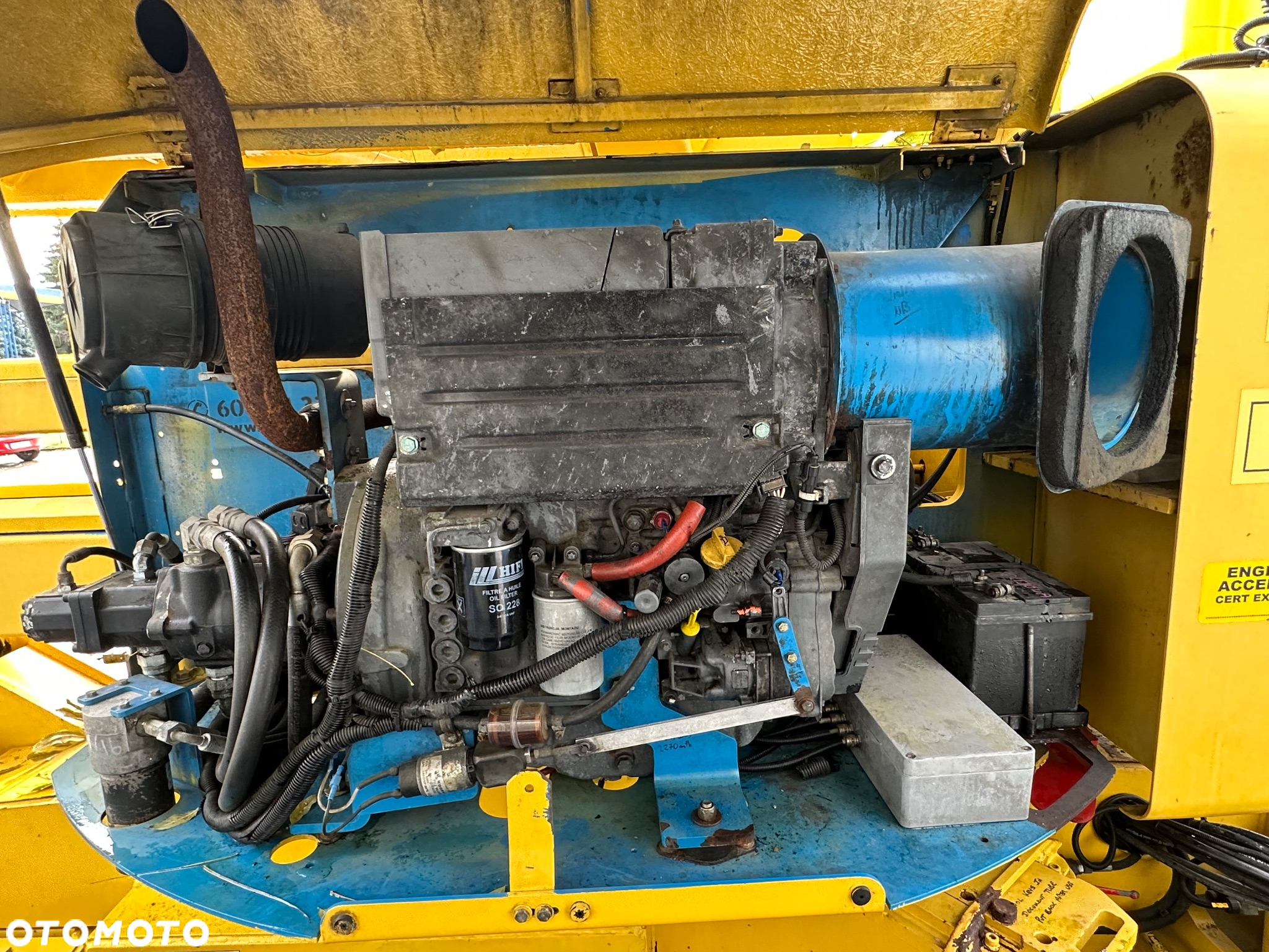 Genie Z60/34 Rexquote Accesrailer dwudrogowa zwyżka na tory podnośnik koszowy - 9