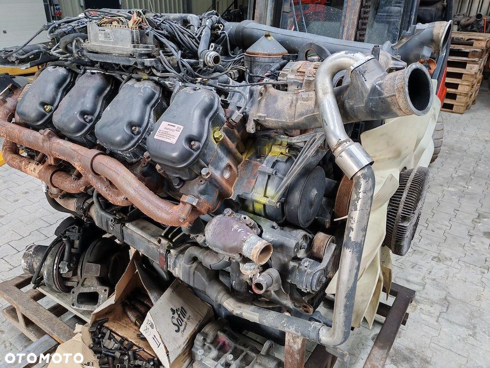 SILNIK USZKODZONY SCANIA DC16 101 520HP V8 EURO6 - 1