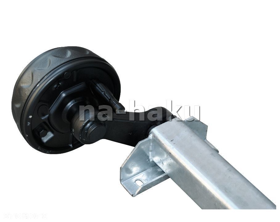 Oś hamowana KNOTT 1100mm 1350kg 5x112 lub 4x100 przyczepy lawety - 3