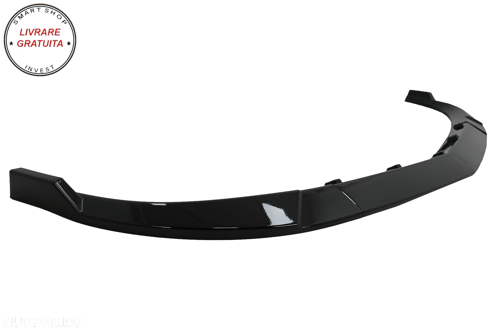 Prelungire Bara Fata Mercedes C-Class W204 S204 C204 Sport Line (2011-2014) Negru - livrare gratuita - 5