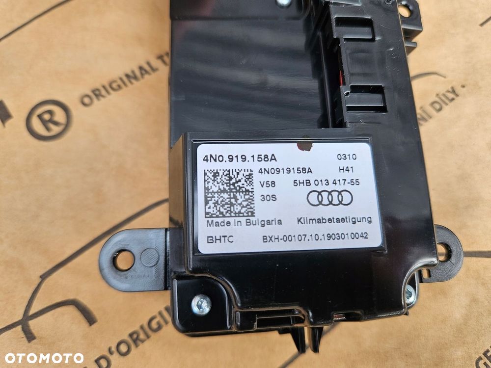 AUDI A8 D5 4N LONG PANEL REGULACJI NAWIEWU TYŁ TYLNY 4N0919158A - 5