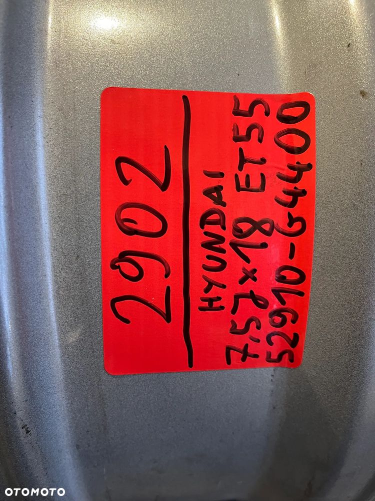 Felgi Hyundai 5x114,3 7,5J x 18 ET 55 52910-G4400 1szt. - 8