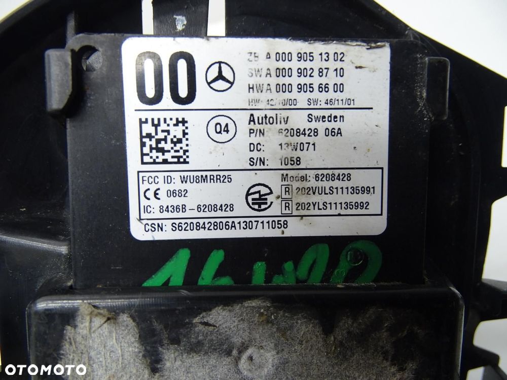 MODUŁ STEROWNIK RADAR DISTRONIC A0009051302 MERCEDES W176 A-KLASA - 4