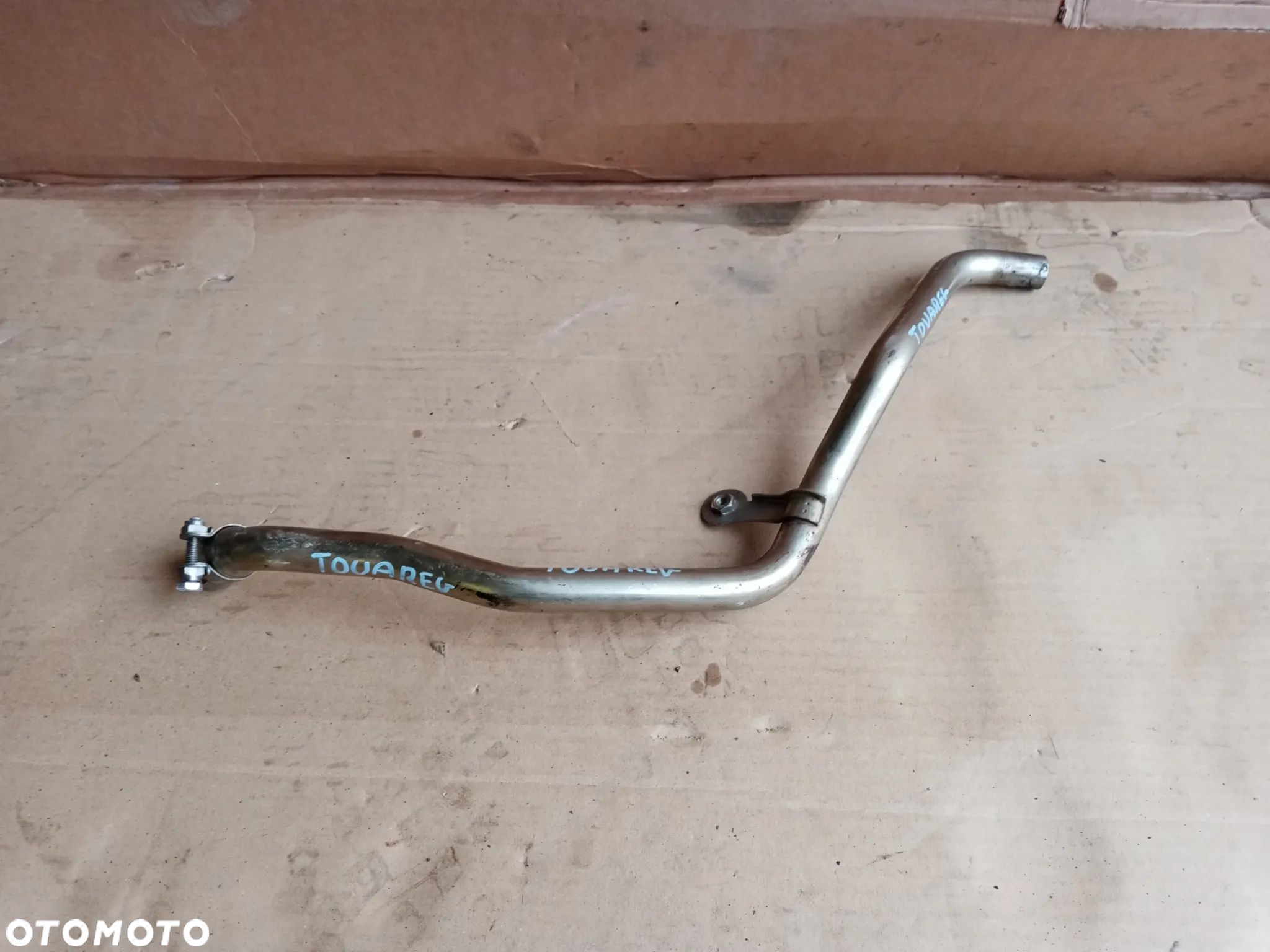 Tłumik wydech Webasto ogrzewania postojowego VW Touareg 3.0 TDI 7L0819507B - 1