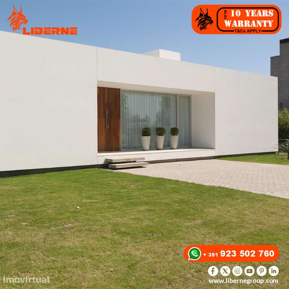 Moradia isolada T3 com piscina de design e construção moderna RSF - Grande imagem: 5/26