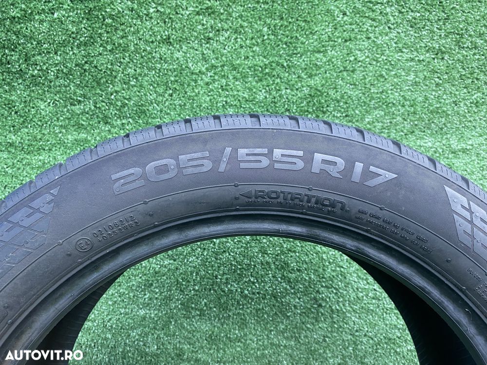 Set 4 anvelope iarna Nokian WR Snowproof 205 55 17 99V Dot3521 6,1mm - 6