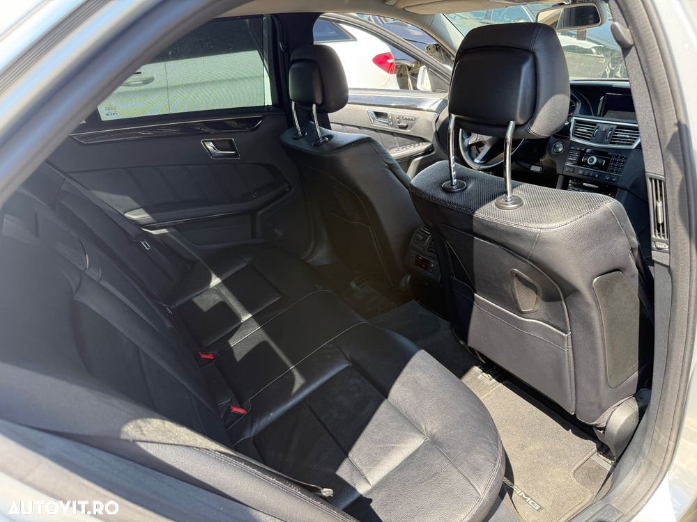 Interior mercedes e class w212 non facelift , ventilat, cu memorii, perdelute spate - 2