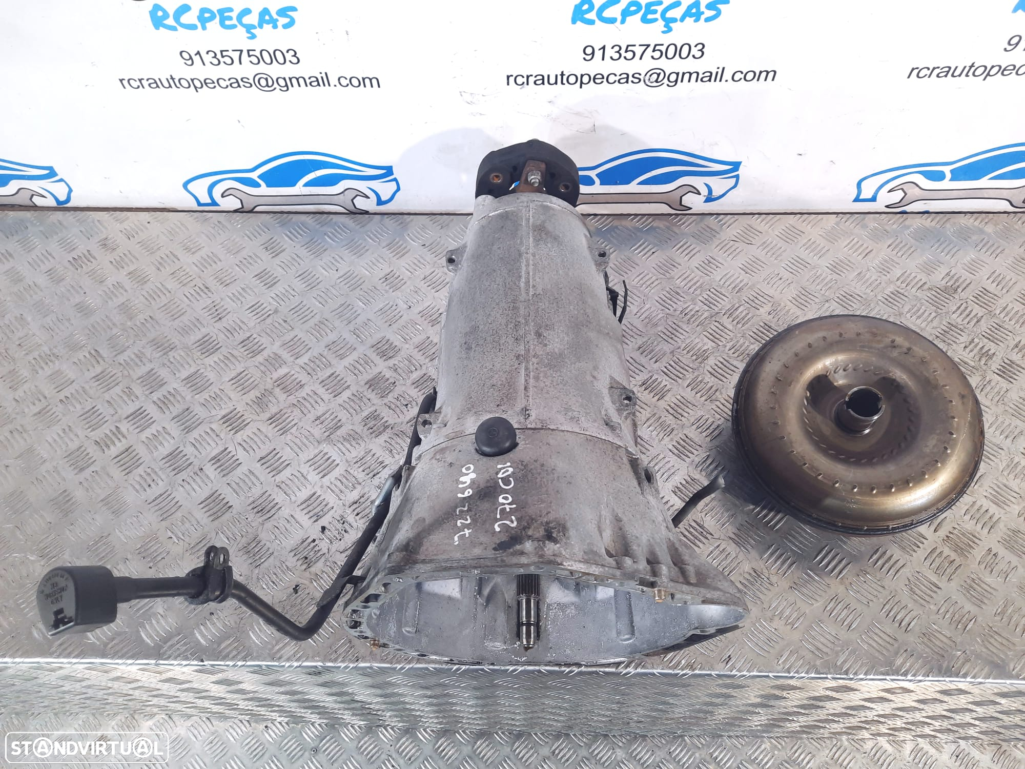 CAIXA VELOCIDADES AUTOMÁTICA MERCEDES BENZ CLASS CLK C209 W209 270 CDI 20V 170CV OM612967 612967 7226400 722640 722.640 722 640 CLASS C W203 C220 C270 W204 C220 CLASS E W211 E200 E220 E270 E280 - 3