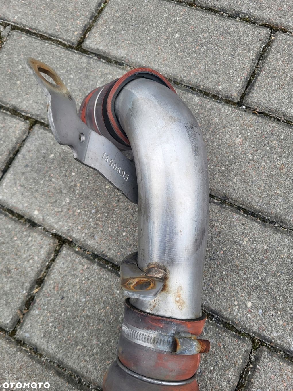 Kolanko Rura Chłodnica Splin EGR Scania R 1890695 - 1