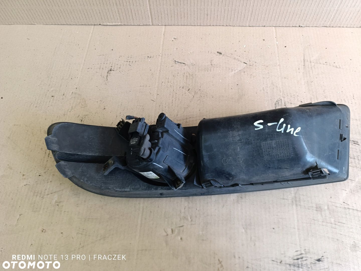 Kratka halogen Atrapa Zderzaka Przód Prawa Audi A4 B7 S-line - 5