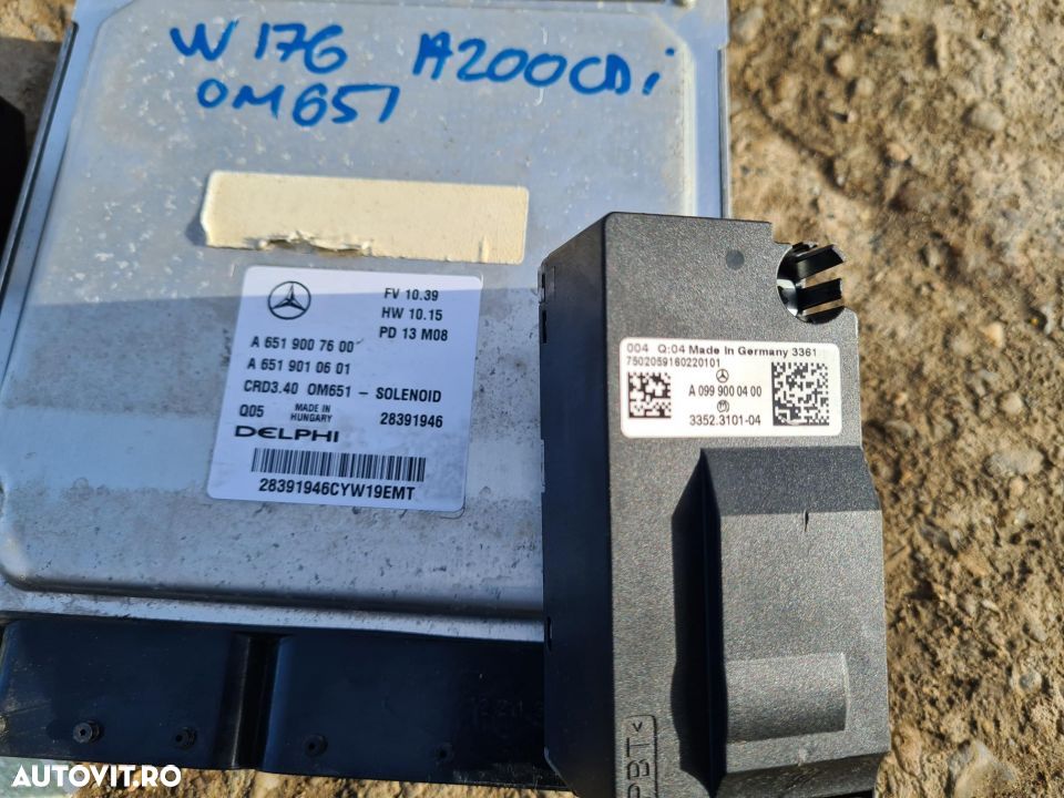 kit pornire mercedes a class w176 a200 cdi euro 5 cutie manuala - 3