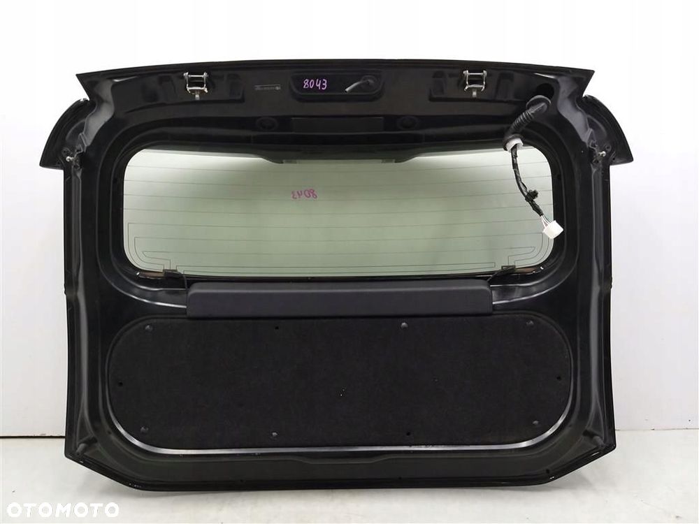 Klapa BAGAŻNIKA tył tylna Toyota Prius C AQUA 2011-2020 CZARNA - 11