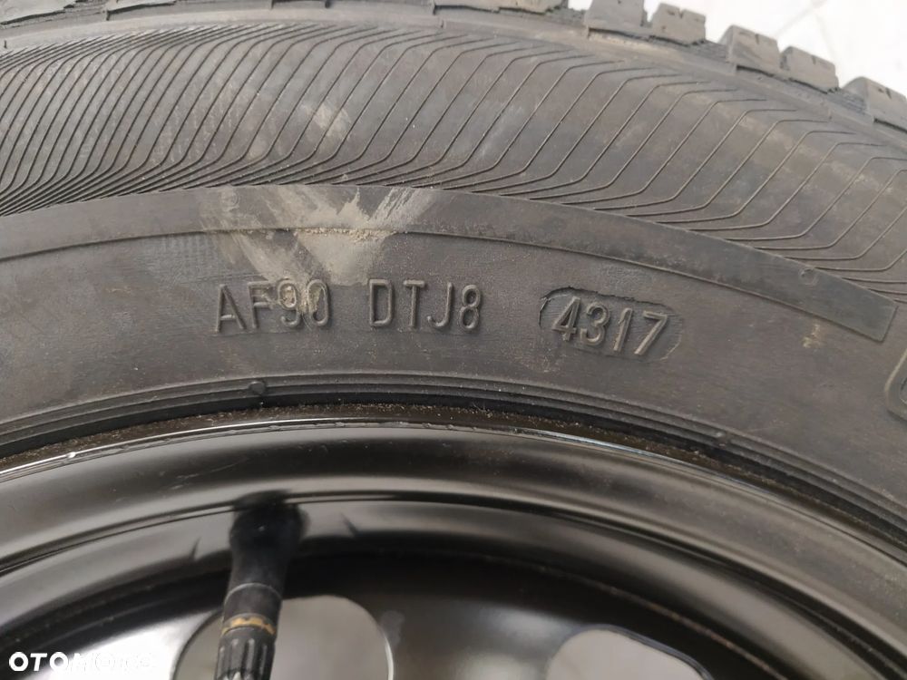 FORD 6Jx15 ORYGINALNA FELGA STALOWA R15 ET37.5 4X108 OPONA SEMPERIT 185/60 KOŁO ZIMA BIEŻNIK ok 8.10mm - 10