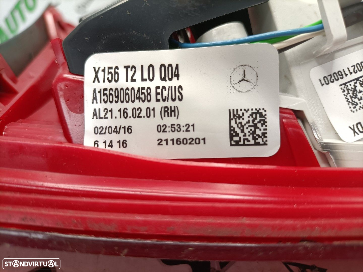 Farolim Mala Dto Mercedes-Benz Gla-Class (X156) - 3