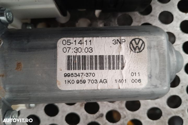 MOTORAS MACARA STANGA SPATE 1K0959703AG MX1253 Volkswagen VW Golf 6 - 2