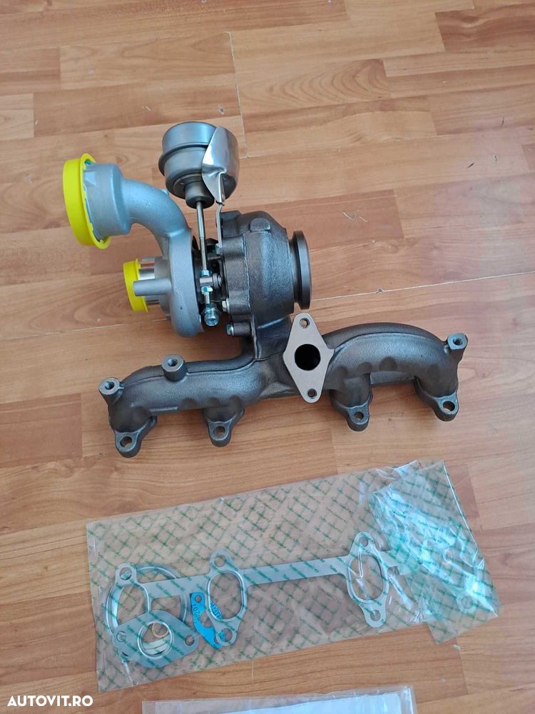Turbina noua Audi A3 8P 1.9 TDI 105cp BKC BXE an 2003-2010 - 6