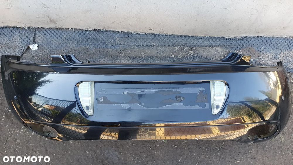 BENTLEY CONTINENTAL GT ZDERZAK TYŁ TYLNY CZARNY KOMPLETNY Z PDC CZUJNIKAMI PARKOWANIA I OŚWIETLENIEM - 1