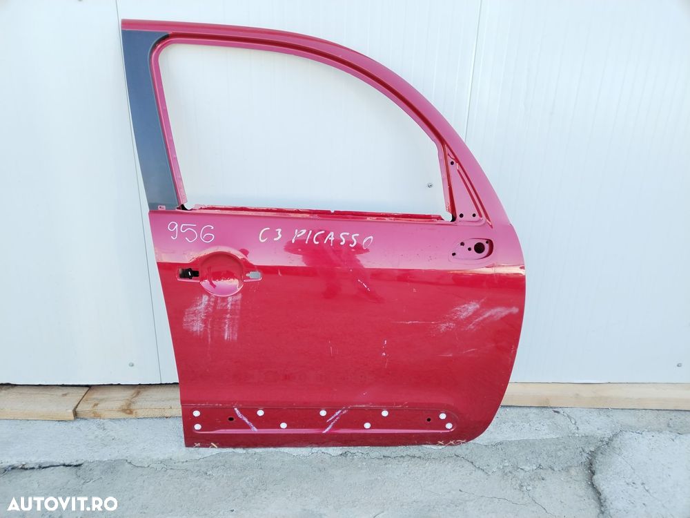 Usa fata dreapta Citroen C3  Picasso, 2009, 2010, 2011, 2012, 2013, 2014, 2015, 2016, 2017,  cod origine OE - 2