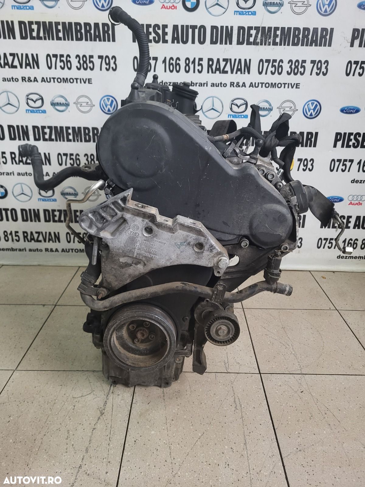 Motor Vw Seat Skoda 2.0 Tdi Euro 5 Cod CFG Sharan Touran Passat B7 CC Scirocco Golf Octavia Etc. - 1