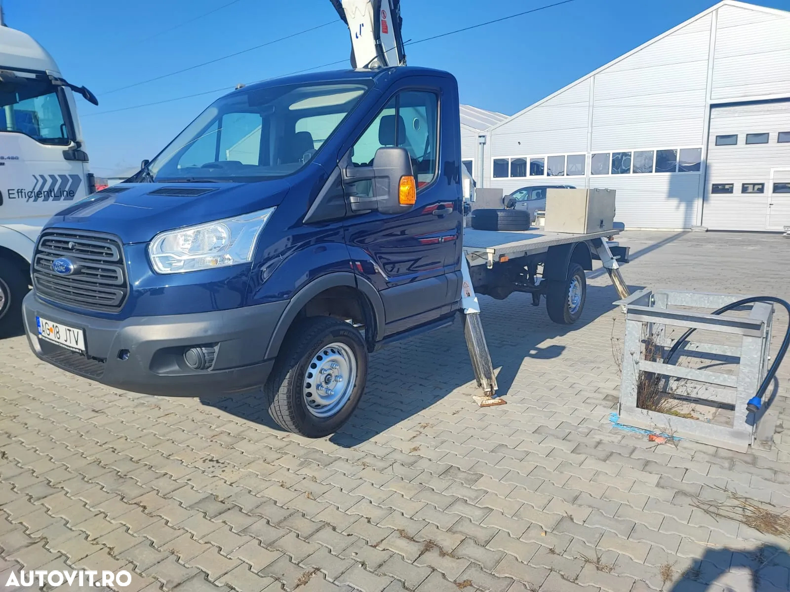 Ford Transit 4x4 echipat cu nacela Oil Steel de 14M - 2