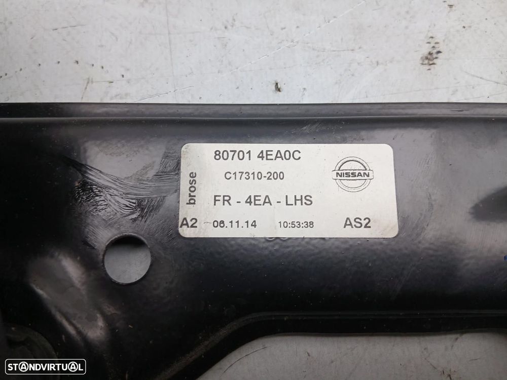 Elevador vidros frente esquerdo NISSAN Qashqai II (J11) - 4