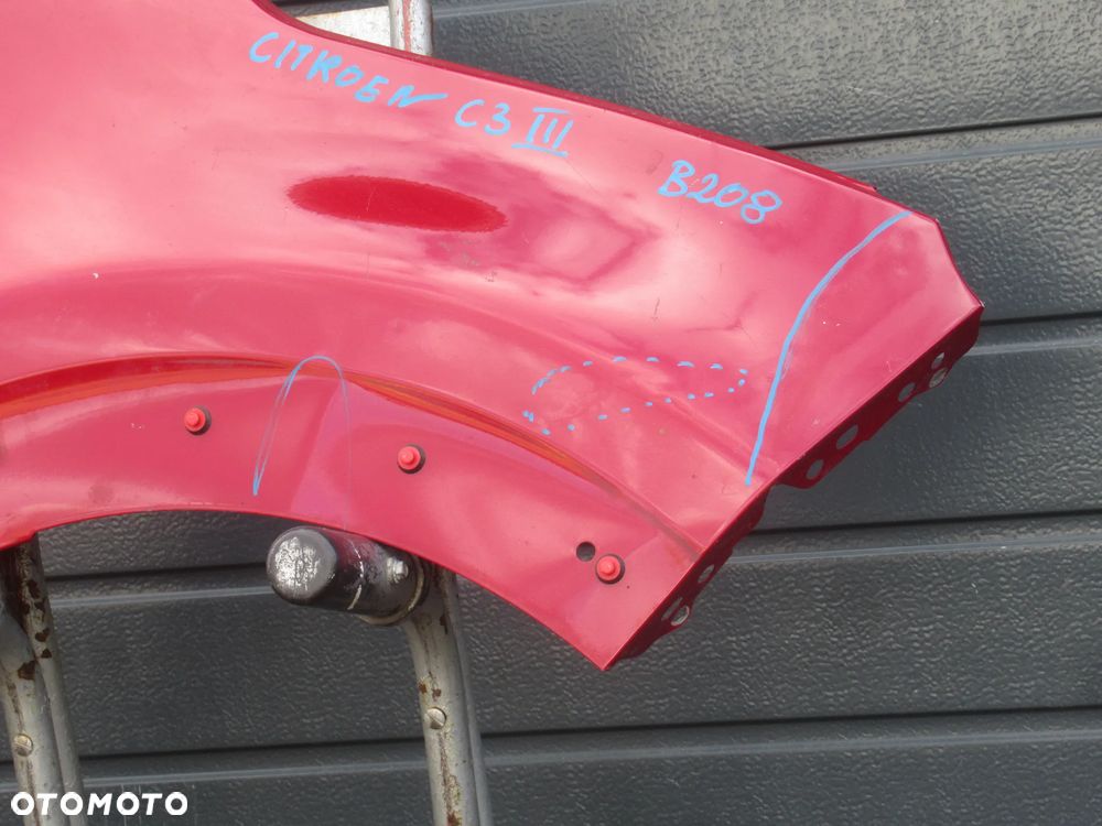 BŁOTNIK PRZEDNI PRZÓD CITROEN C3 III 3 2016- - 6