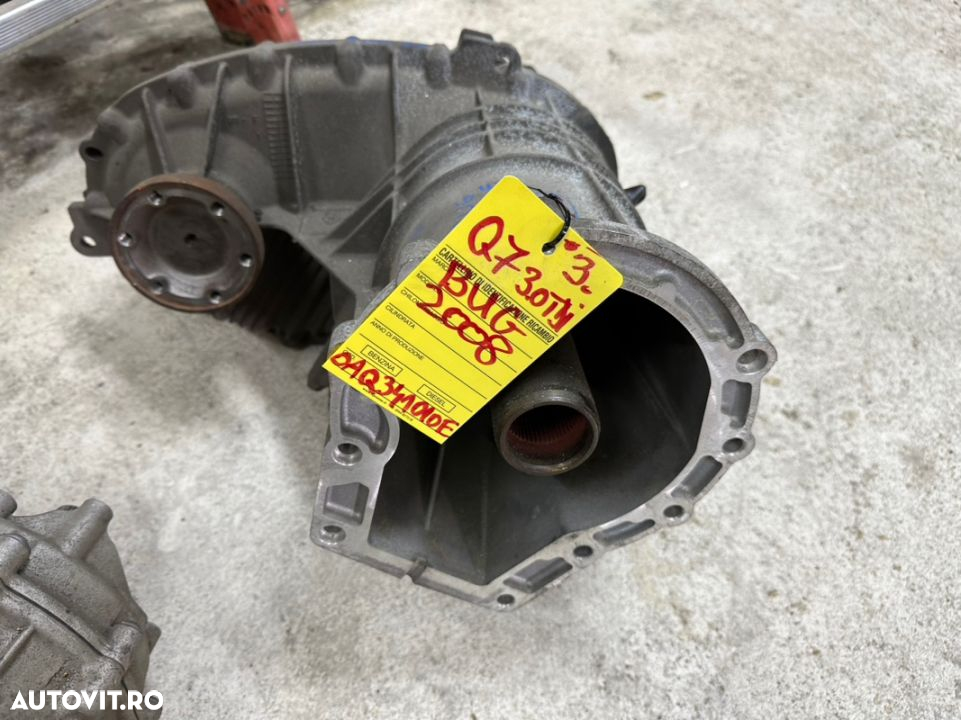 Cutie transfer, diferential , AUDI Q7 , an 2007-2011 , motor 3.0 tdi tip BUG cod 0AQ341010E - 2