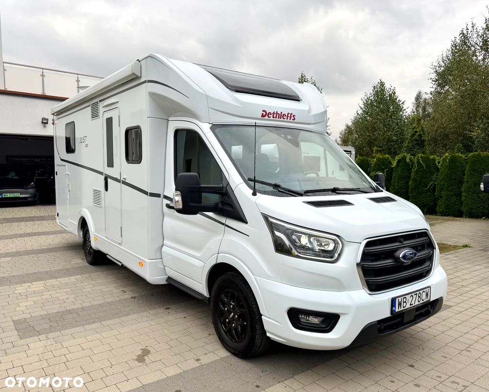 Dethleffs T7055DBL 2024 jak NOWY piękny kamper półintegra 4os bdb doposaż. 165KM - 1