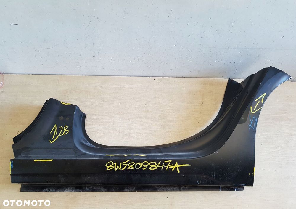audi a4 b9 lewy próg poszycie progu rama bok 8w5809075a 8w5809847a - 1