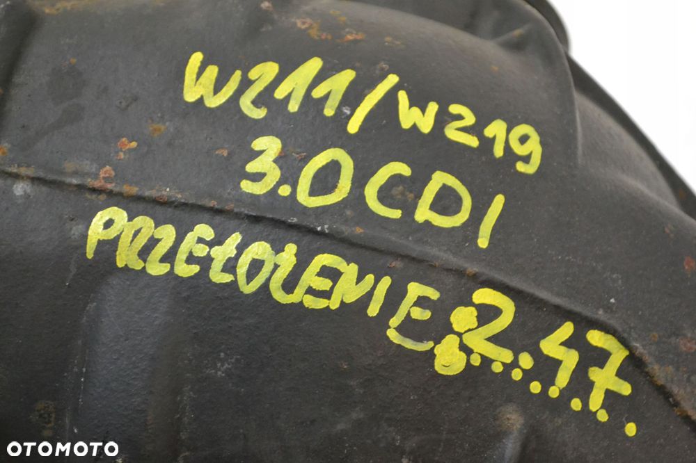 MOST TYLNY DYFER DEYFERENCJAŁ MERCEDES W211 3.0 CDI W219 A2303511808 2.47 - 7