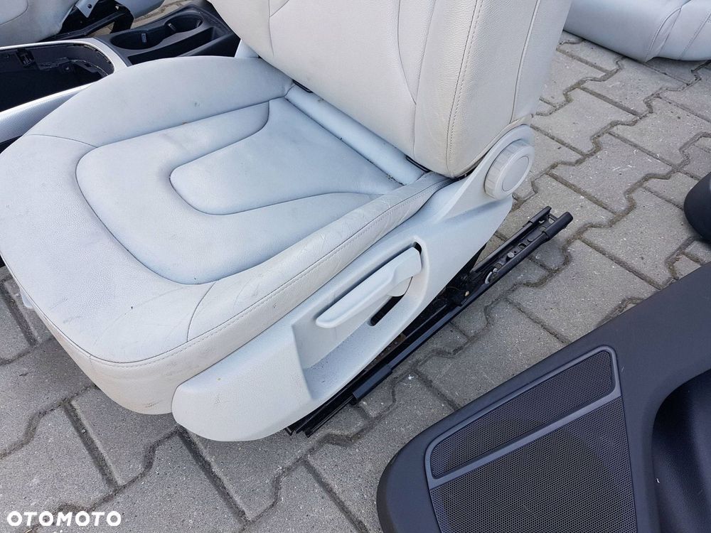 AUDI A4 B8 LIFT 11-15r KOMBI FOTELE SKÓRZANE KANAPA - 13