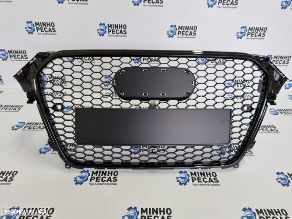 Grelha Frontal Audi A4 (B8) Look RS (2012 a 2015) - 2