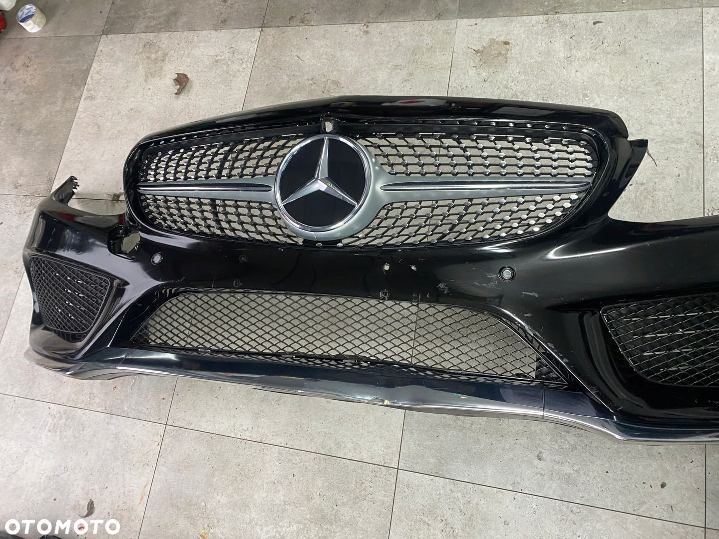 MERCEDES W205 14-17 AMG ZDERZAK 191 KMP ORG - 2